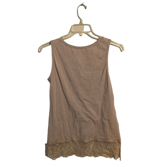 Soft Surroundings Womens Tank Top Beige Size Medium - Picture 3 of 3